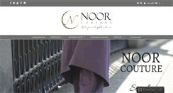 Desktop Screenshot of noorcouture.com